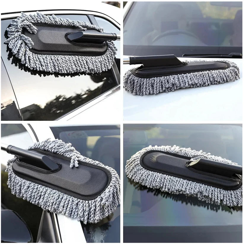 Car Dust Brush Gentle And Efficient Cleaning Tool For Interior And Exterior (1 Pc)