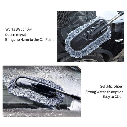 Car Dust Brush  Gentle And Efficient Cleaning Tool For Interior And Exterior (1 Pc)