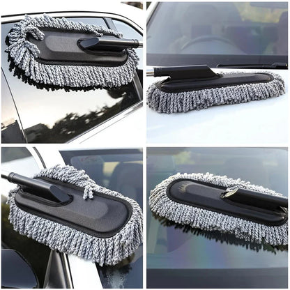 Car Dust Brush  Gentle And Efficient Cleaning Tool For Interior And Exterior (1 Pc)
