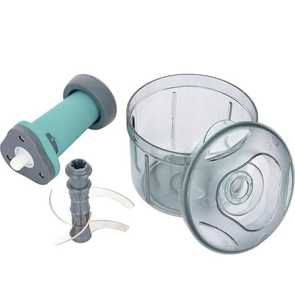 Push choper Push N chop Hand press vegetable Chopper with Easy push and close